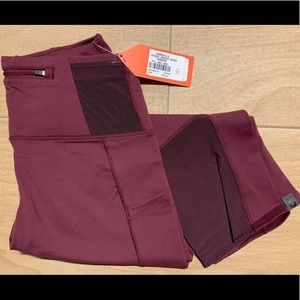 NWT Oiselle Burgen Pocket Jogger Capris